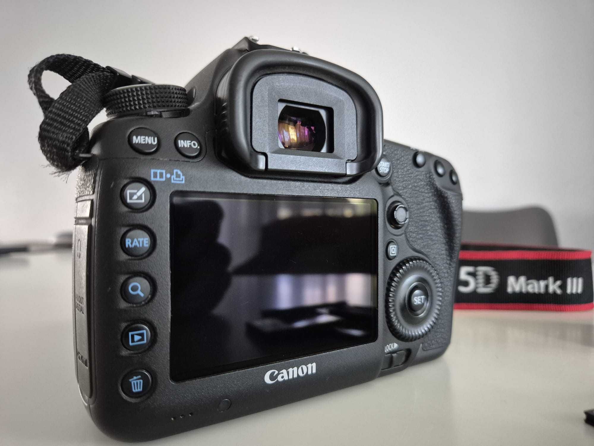 Canon EOS 5D Mark III Full Frame DSLR + Canon 85mm EF f/1.8 USM