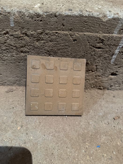 Ретро плочки 10х10см Кафяви