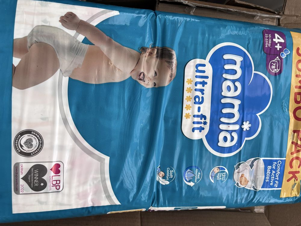 Mamia pampers diferite marimi calitate uk