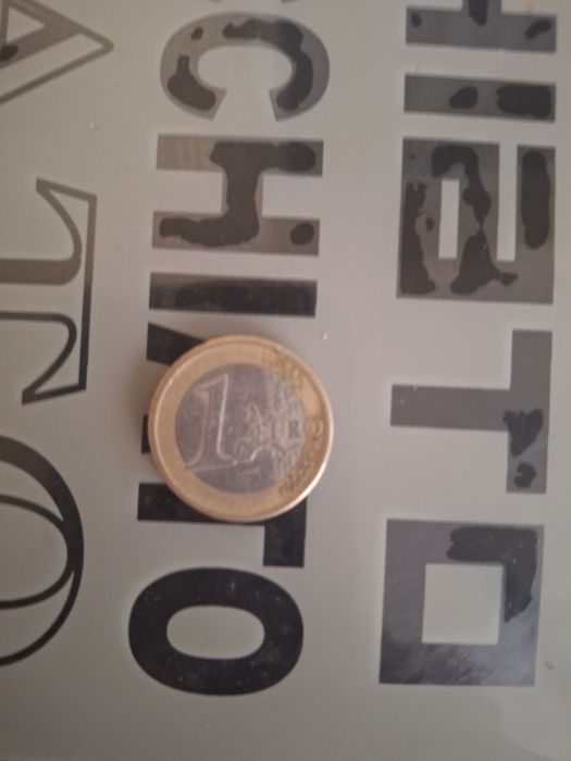 Рядка монета 1 евро испания