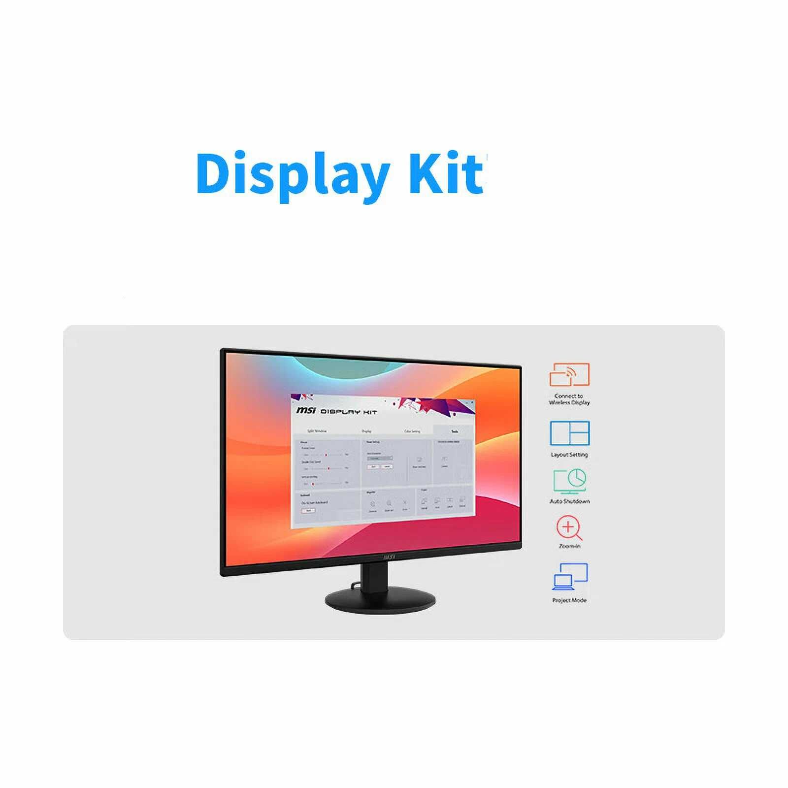 Монитор 27" MSI PRO MP272L, 100Hz, IPS, FHD