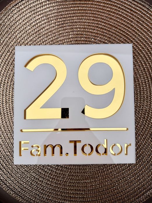 Numere de casă personalizate