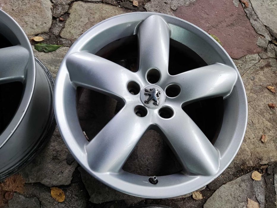 17 цола 5х108 Пежо оригинални лети джанти Peugeot 5x108 65,1