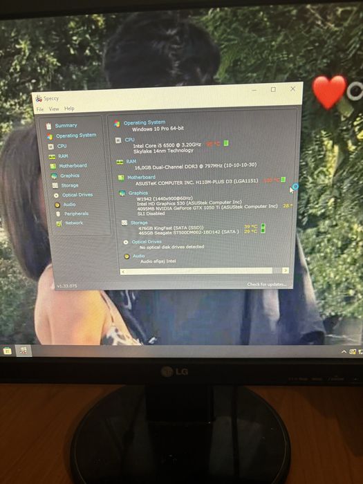 Oferta! PC Gaming i5 Placa video GTX 1050Ti 16 Gb ram, GTA 5 Fortnite