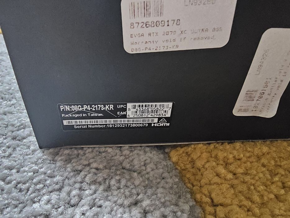 Placa video RTX2070