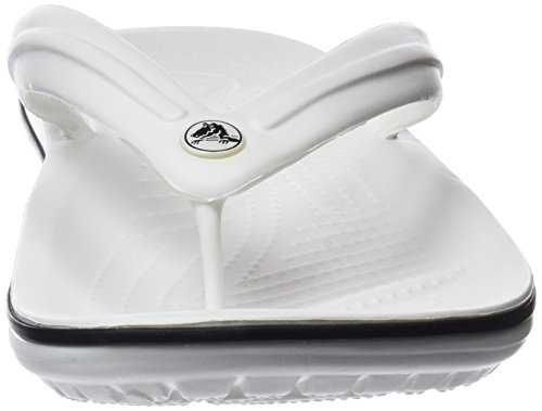 Crocs Crocband Flip originali, Slapi din Material Alb 45/46 EU