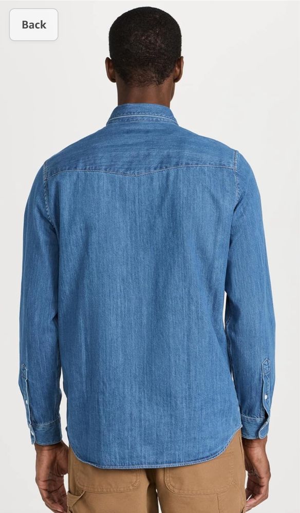 Рубашка джинсовая Lacoste NEW