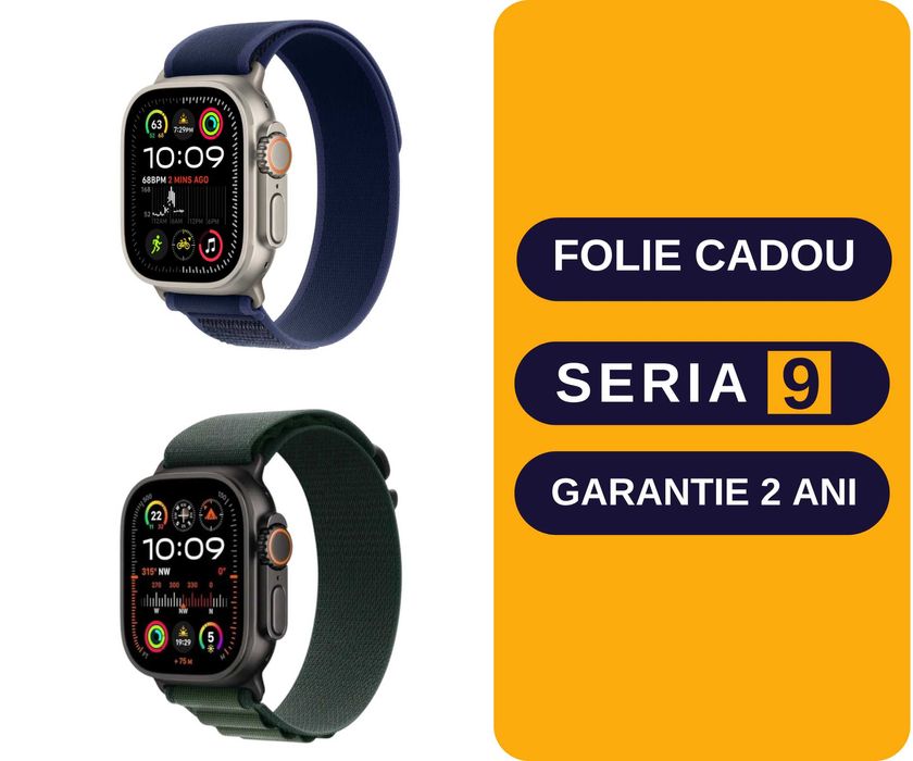 Apple Watch Ultra 1 / Ultra 2 / 49mm  / Gps+ Cellular / Seria9.ro
