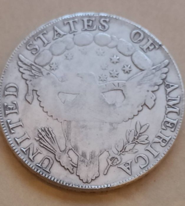 Moneda 1 dolar american 1801