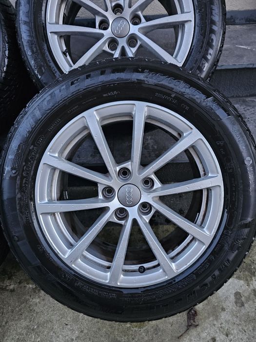Jante originale Audi R17 + Cauciucuri iarna 225 60 17