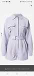 Salopeta Nasty Gal lila, cu eticheta, marimea S-M