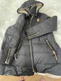Куртка теплая длинная бренд Philipp Plein