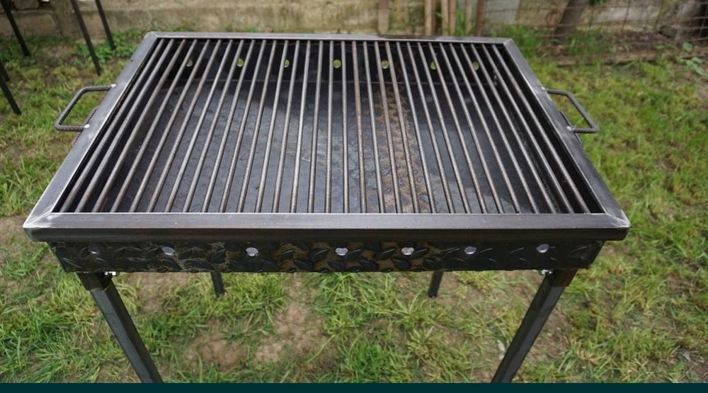 Gratar pe carbuni  60x40cm 2mm grosime