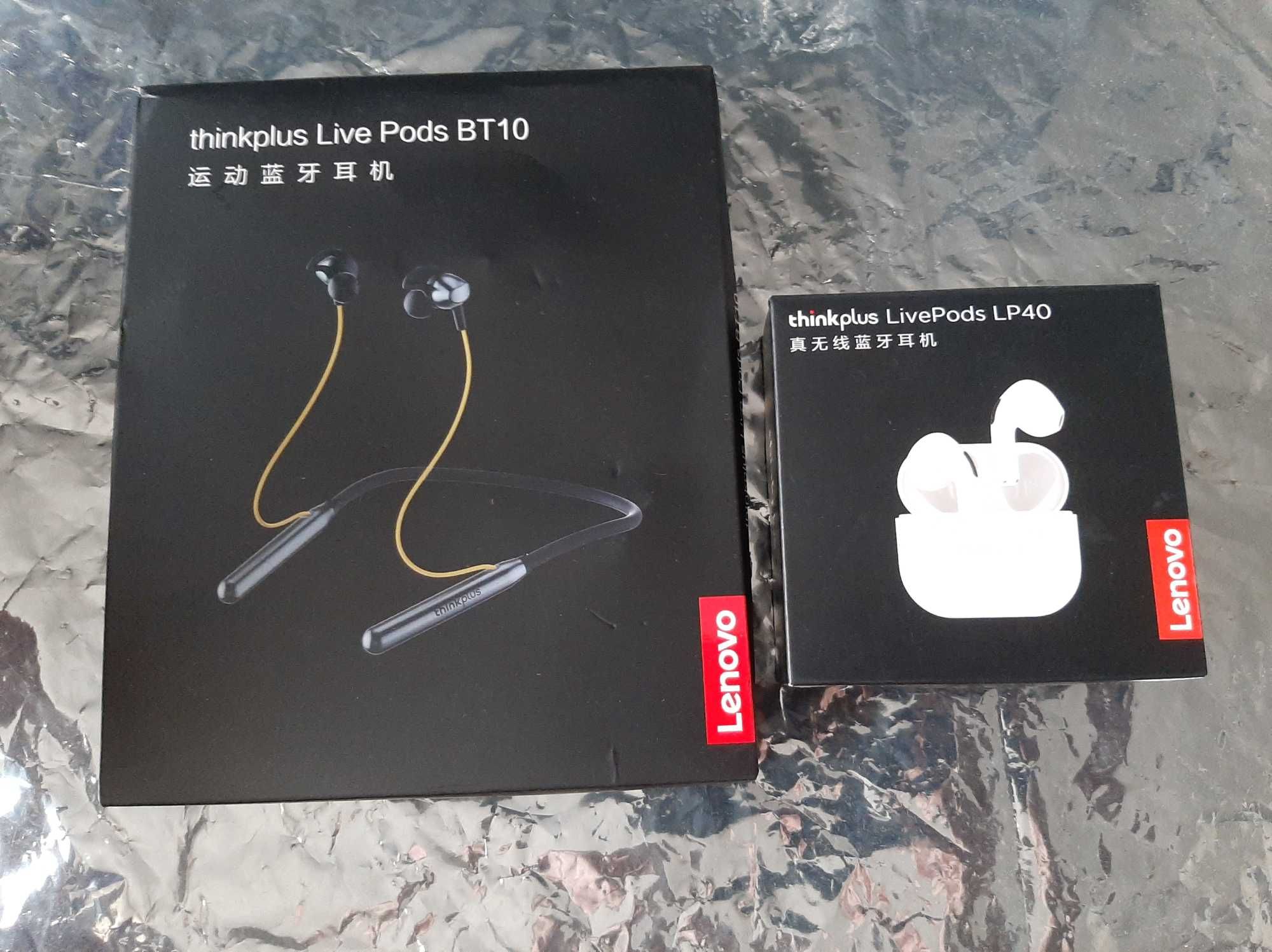 Casti Lenovo TWS Live Pods Buds Earbuds Bluetooth - sigilate
