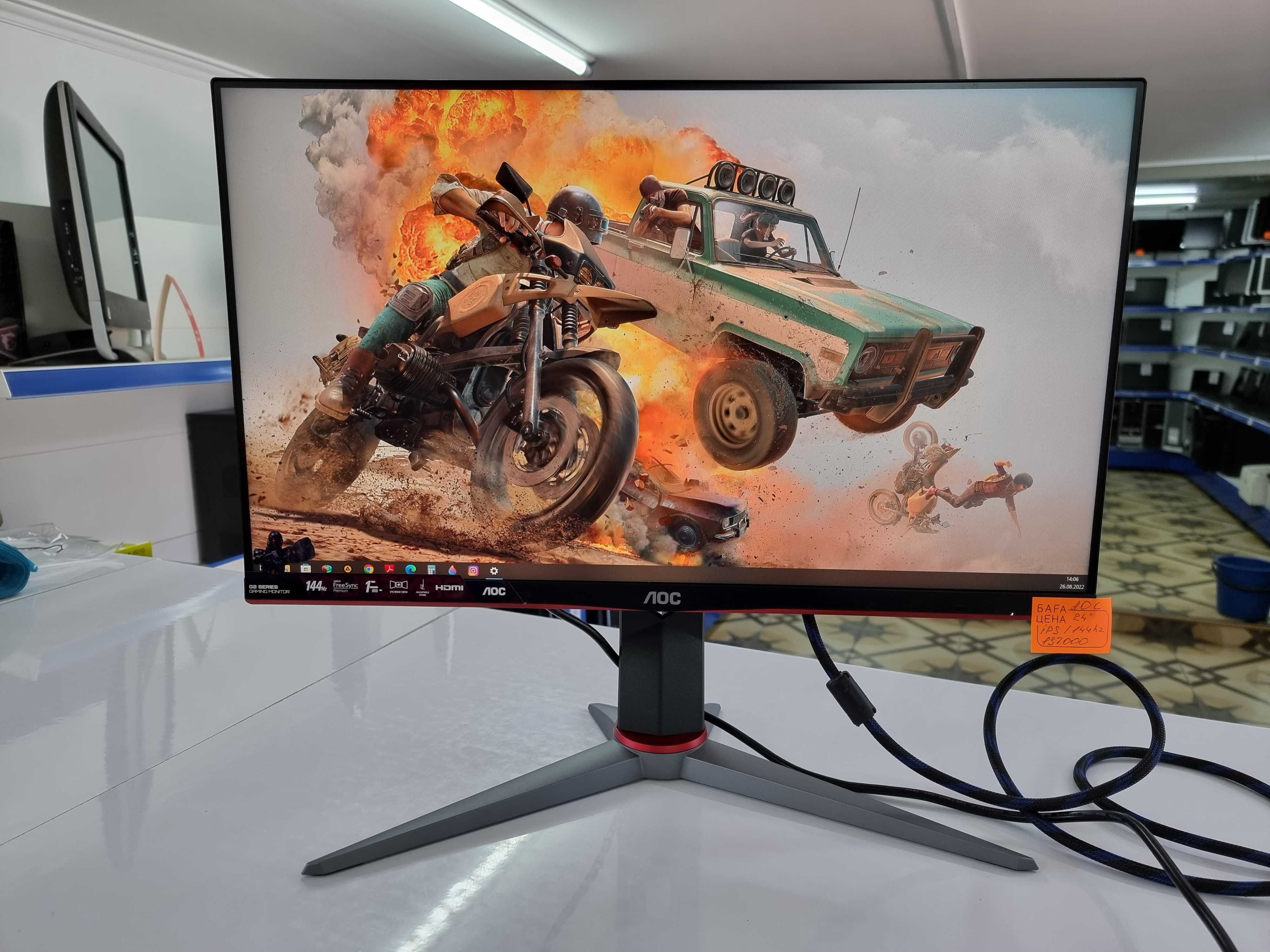 Новые мониторы AOC 23.8"/144Hz/IPS/"TERABYTE" Шымкент