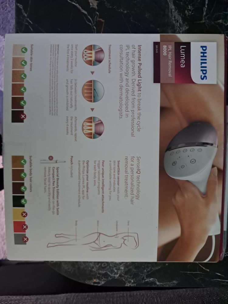 Фотоепилатор Philips Lumea