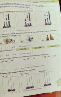 Matematică clasa 2 fise lucru