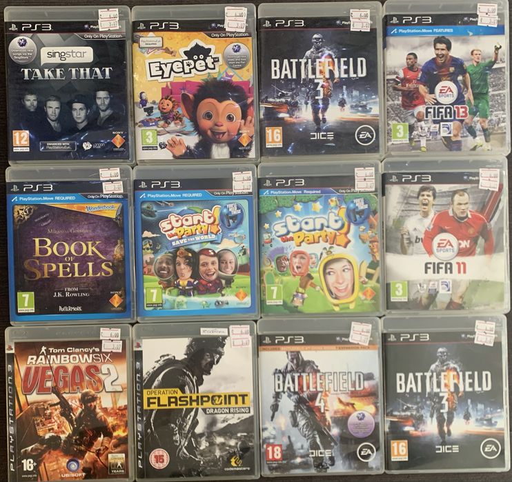 (PS3) /Playstation 3 /Плейстейшън 3 -Само 6 лв за брой