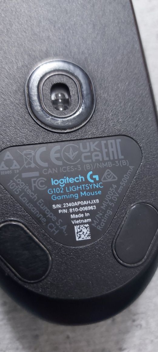 Mouse logitech G102 lightsync gaming mouse