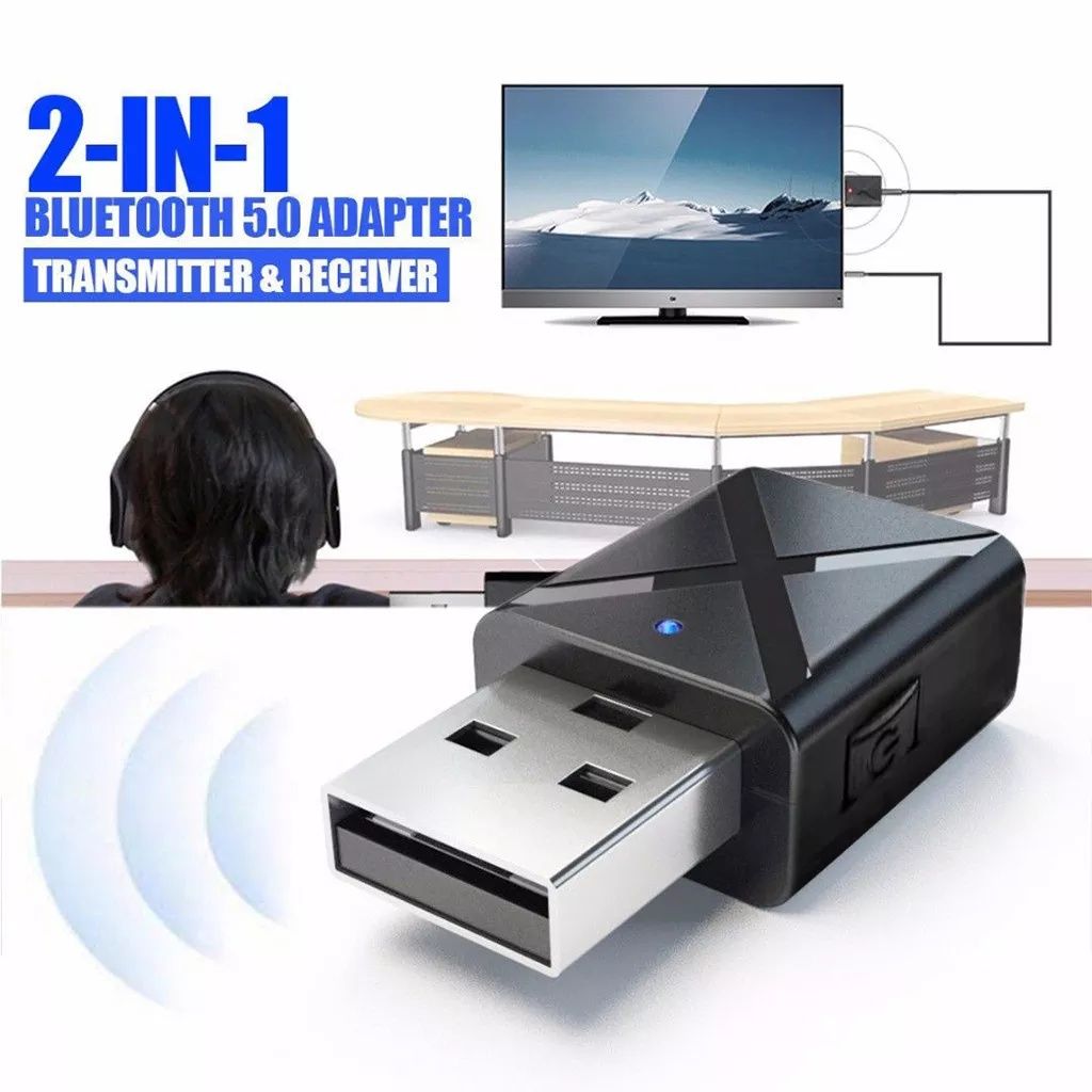 Блютуз адаптер приёмно-передающий. Bluetooth transmitter receiver adap