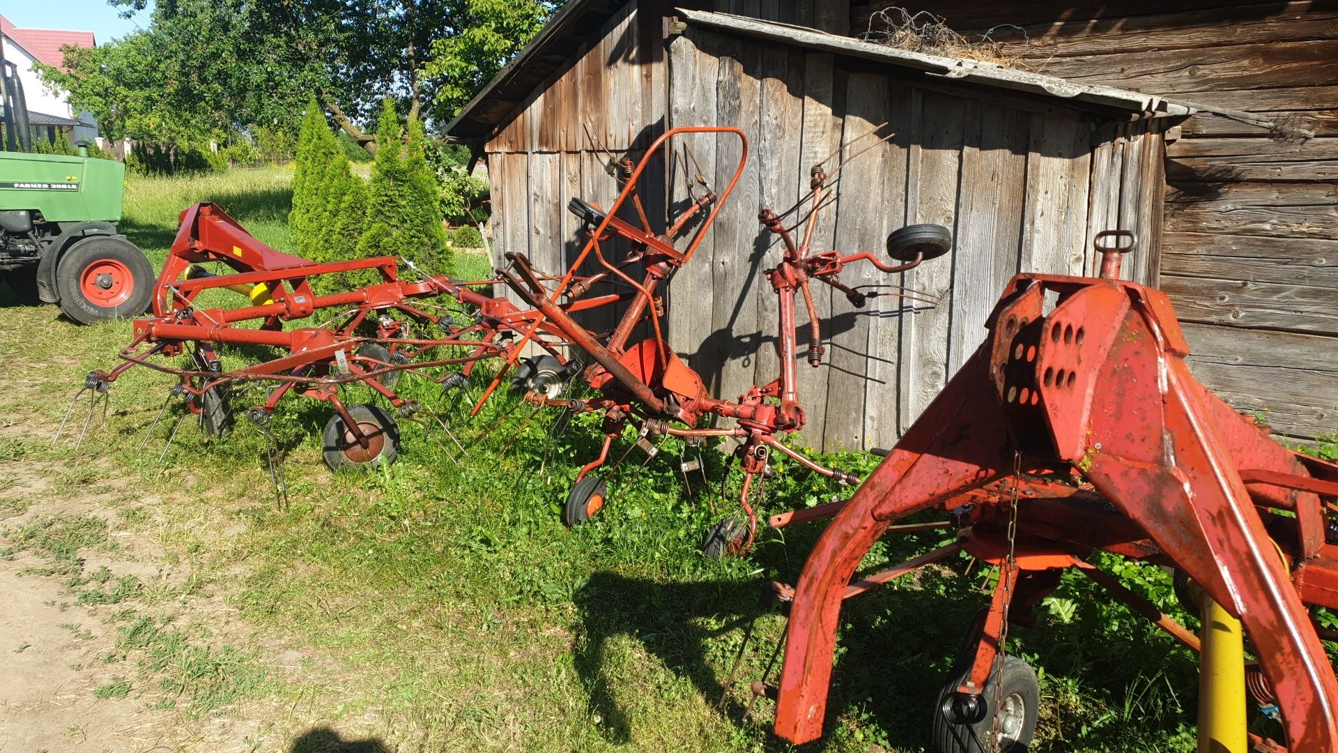 Freze tractor, greble și împrăștietori fân