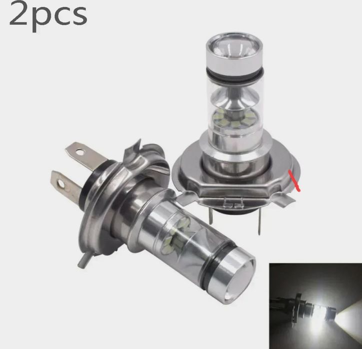 H4 LED светодиодные лампы новые