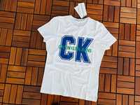 ПРОМО Calvin Klein S,M,XL -Оригинална мъжка бяла тениска