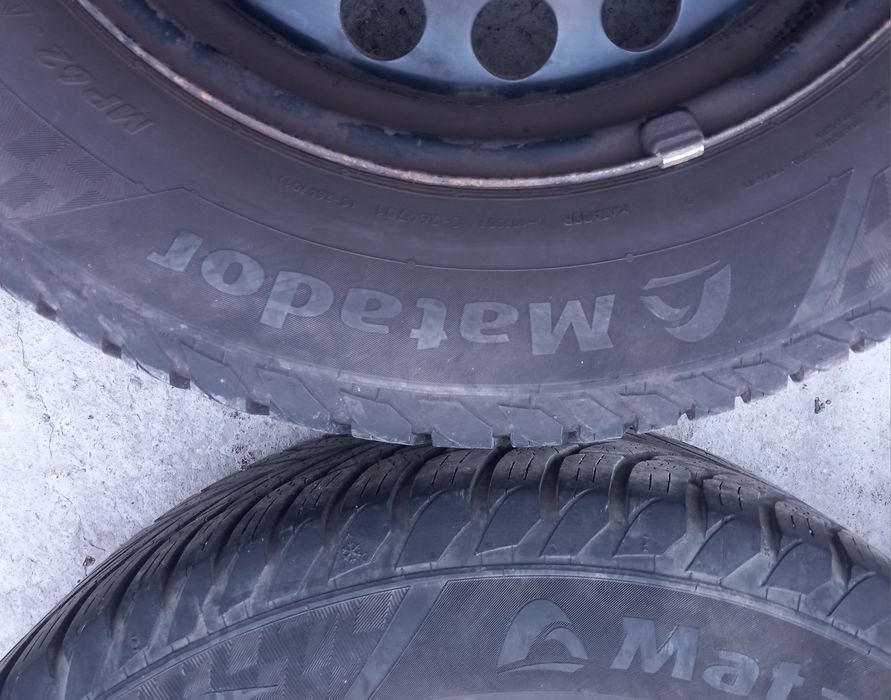 Всесезонни гуми с джанти 15 5×112 Vw Audi Seat Skoda