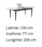 Masa si 4 scaune dinning/living