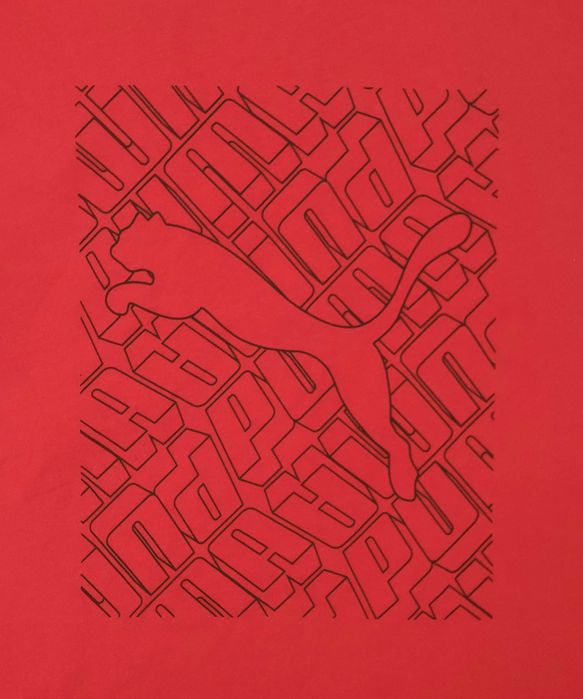 Tricou Puma Red - Multilogo