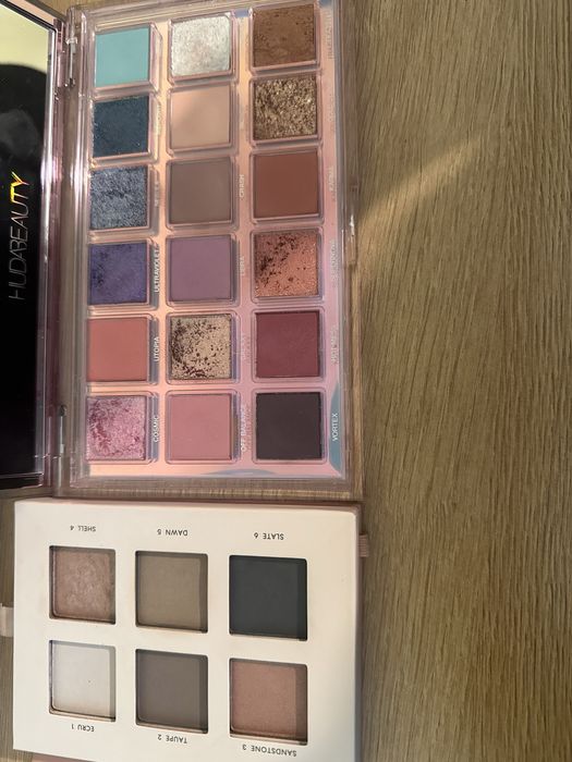 Комплект сенки bare minerals и huda beauty