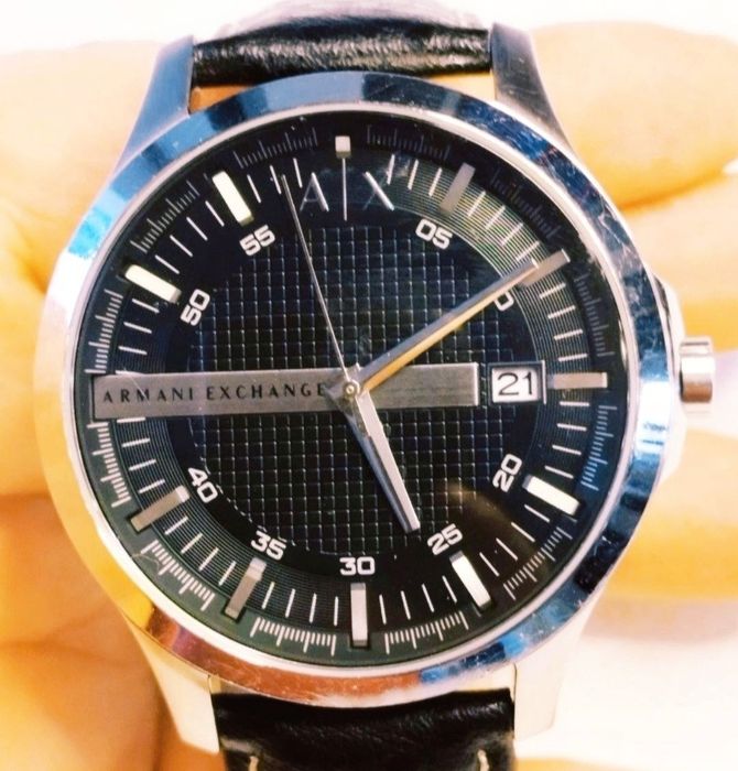 Ceas bărbătesc Giorgio Armani Exchange Hampton AX2101, quartz, curea p