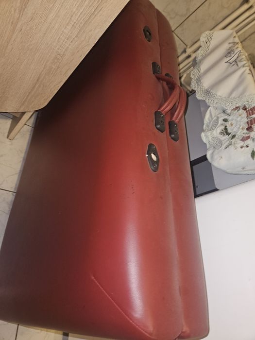 Pat masaj cu accesorii,  rosu- vișiniu, Brașov