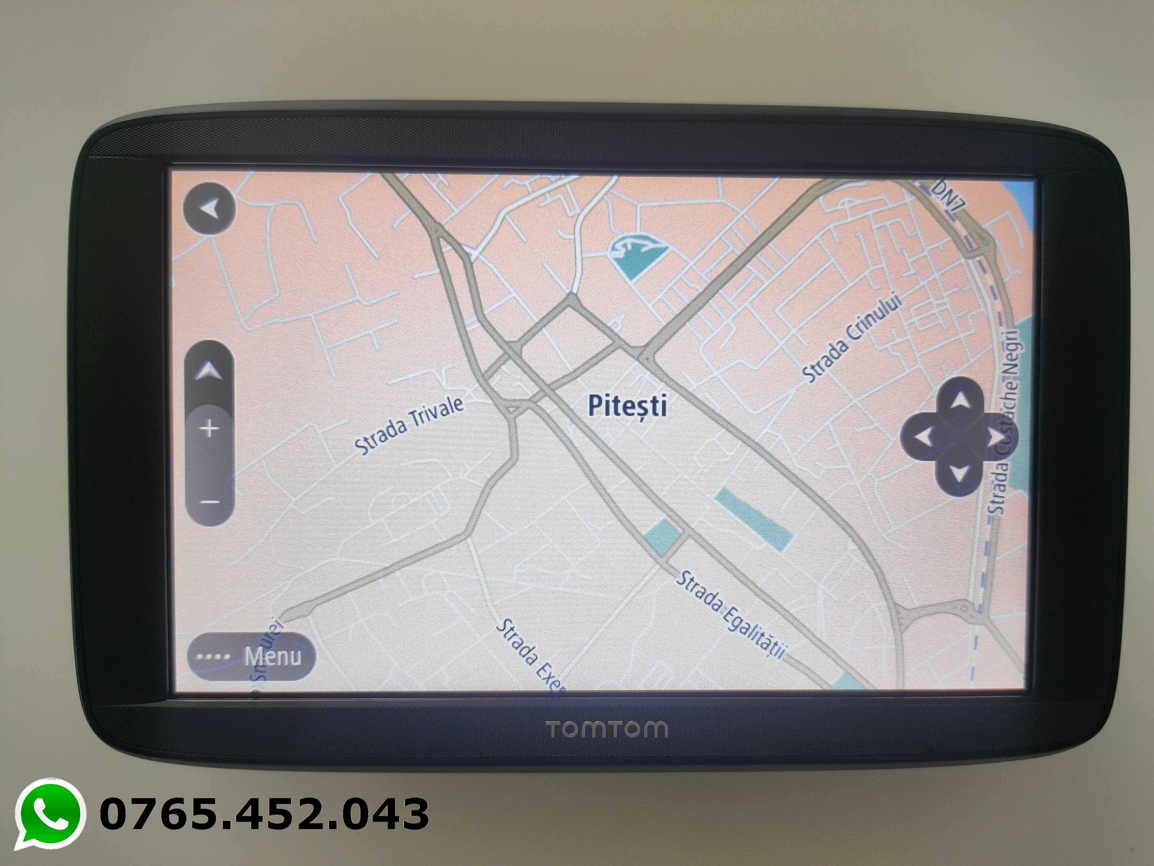 Navigatie GPS TomTom Via 62, 6 inch, Bluetooth, harta Europei, 16GB