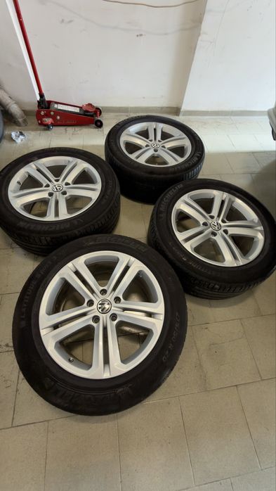 R-Line оригинални джанти с летни гуми Michelin за WV Touareg 20 цола