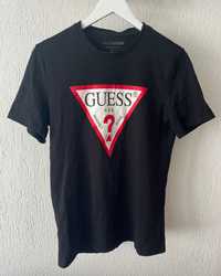 Черна тениска - guess