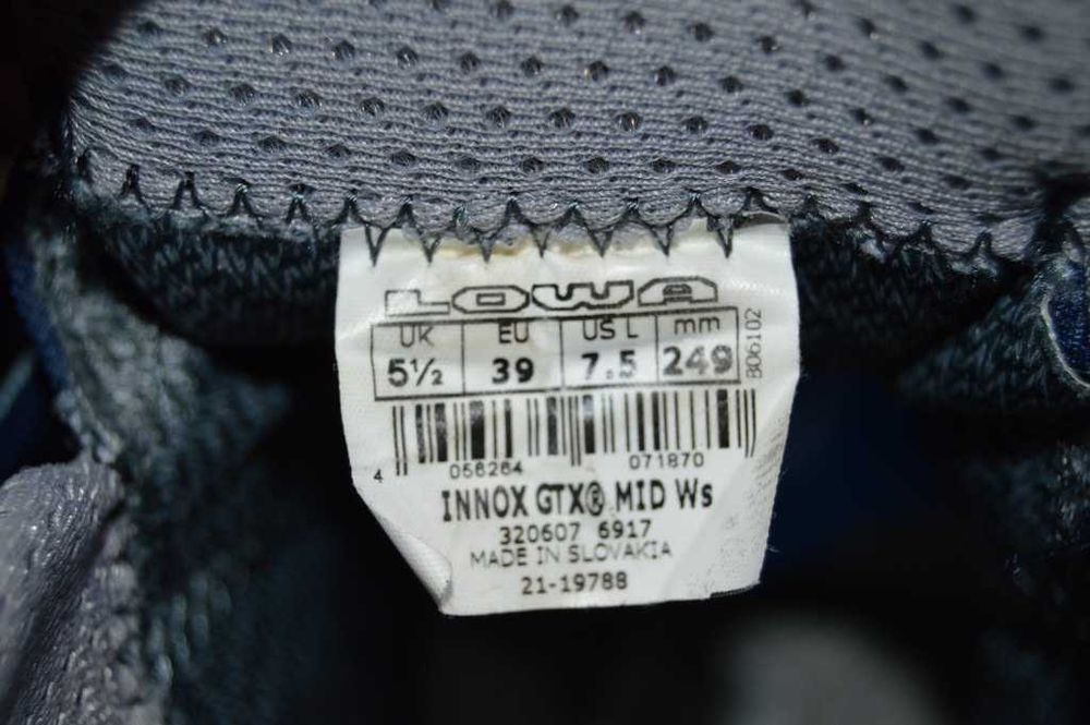 Ghete piele LOWA Innox 39 Gore-tex