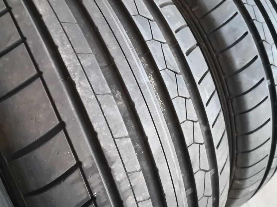 245 45 18 цола гуми като нови dunlop