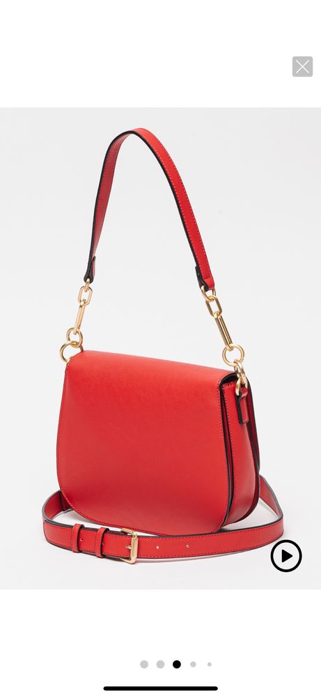 Червена чанта Valentino