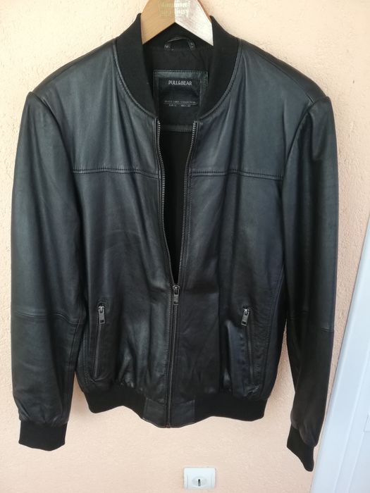 Geaca piele bărbati Pull&Bear L