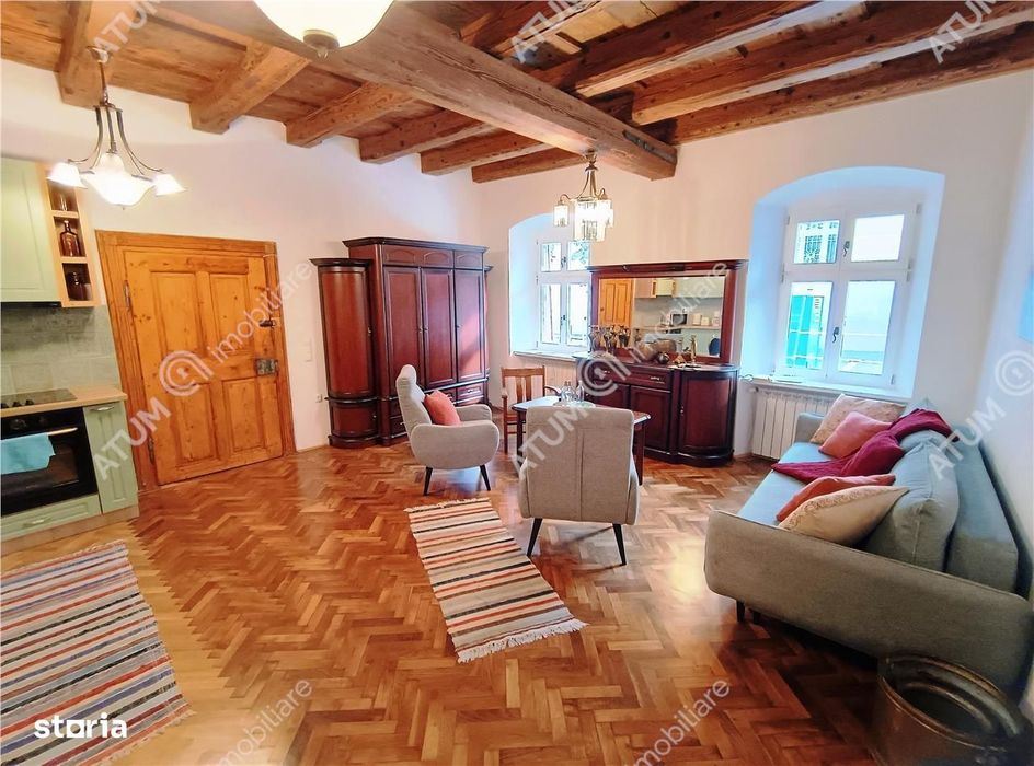 De inchiriat apartament unicat cu 2 camere langa Piata Mare din Sibiu