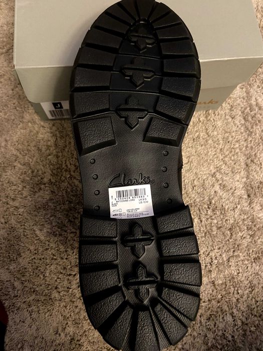 Cizme barbati Clarks Batcombe Lord negre marime 43 46 Noi