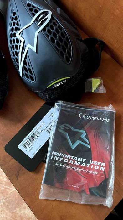 Чисто нови оригинални наколеки Alpinestars за мотокрос MTB с етикети