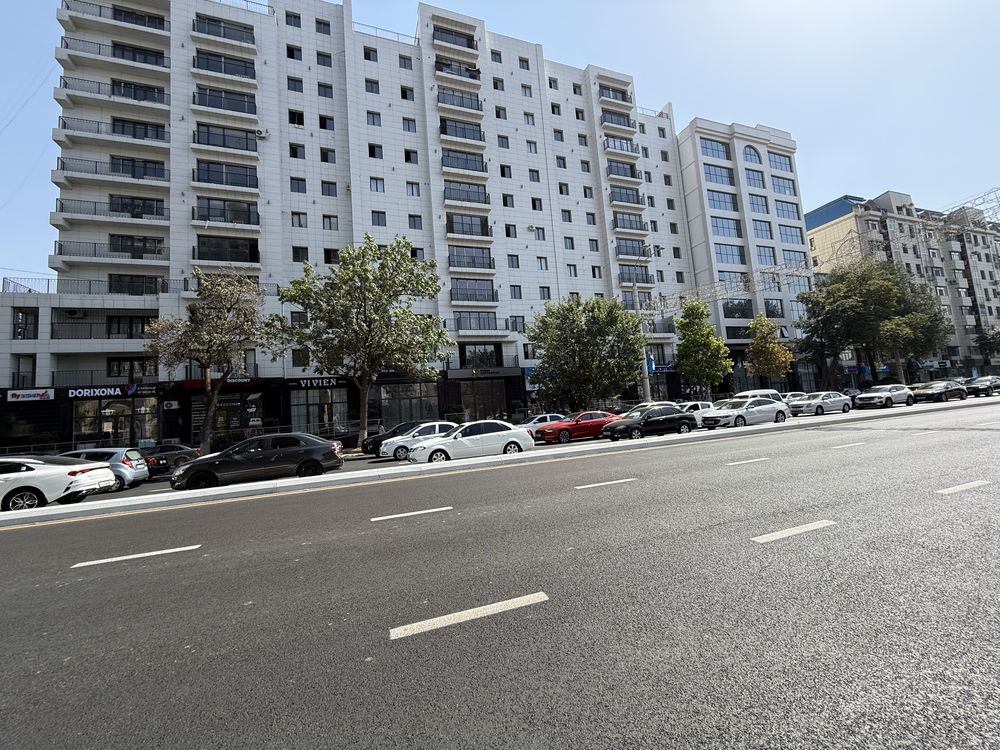 Нукусская Новостройка Nukus Avenue 2 комнатная 5 этаж, 71м2. Черновая