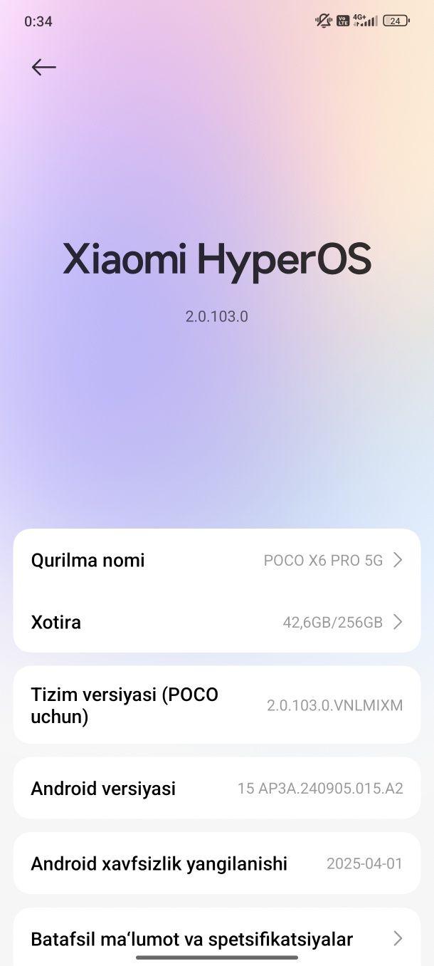 Poco X6 Pro 5G in