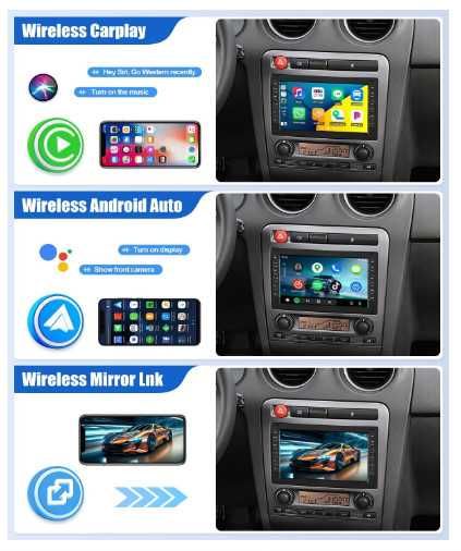 Мултимедия CAMECHO за VW Golf 4, Polo Sharan, Jetta, MK4, T5, Multivan