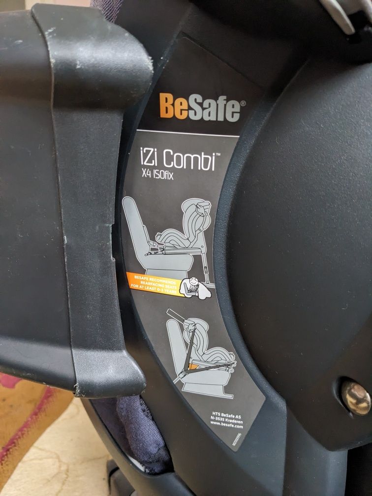 Scaun auto, BeSafe iZi Combi X4 ISOfix.