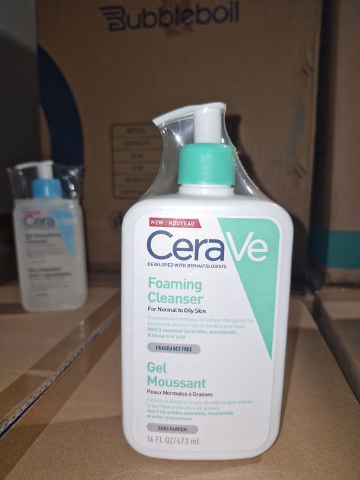 CeraVe Foaming cleanser- нежное очищение для нормальной и жирной кожи
