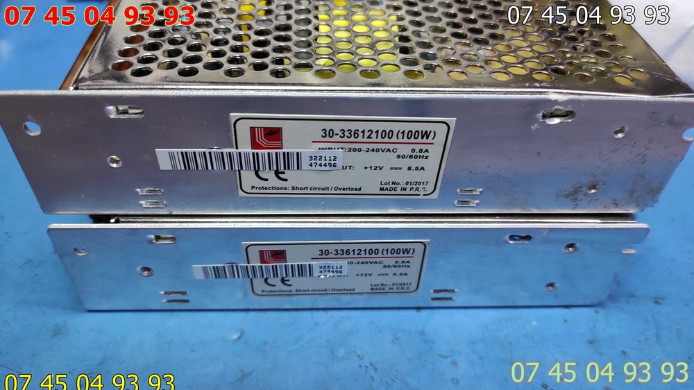 surse camere 12v 8.3A 8.4A perfect functionale