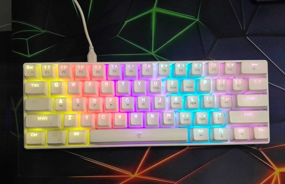 Клавиатура Gaming White Shark SHINOBI с подсветка